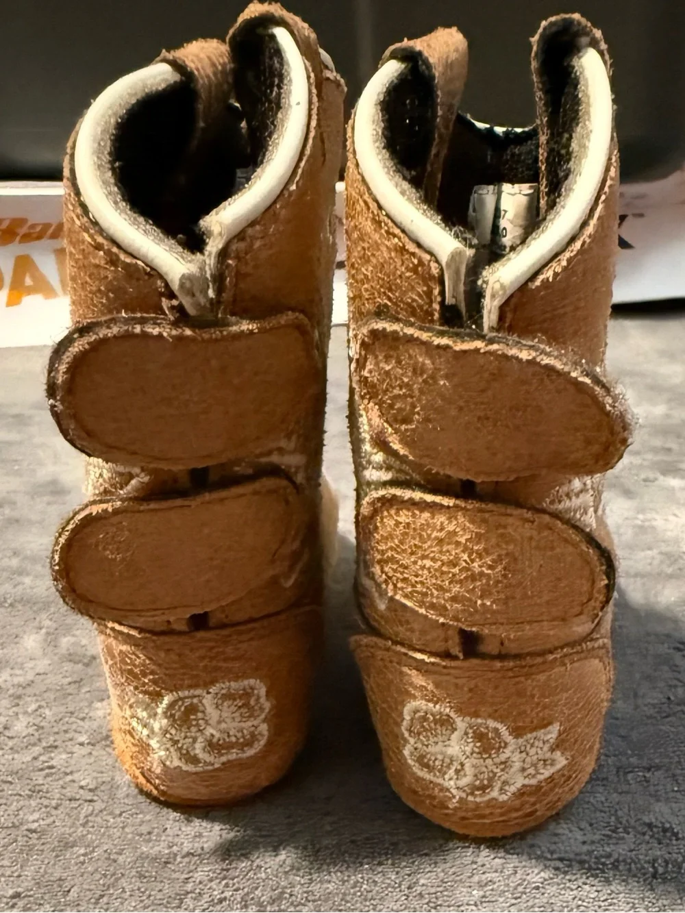 Infant Size 3 Brown Embroidered Cowgirl Boots - Boot Barn